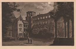 Heidelberger Schlosshof Im Mondschein, Kunstverlag Heidelberg - Heidelberg