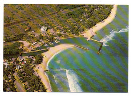 Ile De La Réunion-- SAINT GILLES-- 1975--Vue Aérienne Du Port De St Gilles - Autres & Non Classés