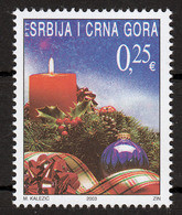 Yugoslavia 2003 Serbia & Montenegro New Year And Christmas Celebrations MNH - Christendom