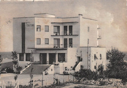 09923 "LIDO DI JESOLO (VE) - HOTEL TRITONE" ARCHITETT. DEL '900. CART. ORIG. SPED.1955 - Autres Villes