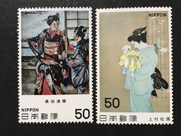◆◆◆JAPAN 1980  Modern Art Series, 6th Issue , SC＃1401-1402 ,Series Complete  NEW    AB7923 - Nuovi