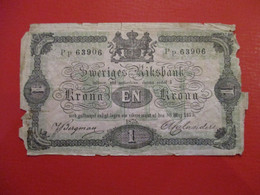 SWEDEN 1 KRONA 1875  D-0670 - Svezia