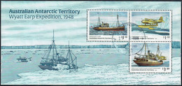 AUSTRALIA Antarctic Territory (AAT) 2020 Wyatt Earp Exhibition 1948 Miniature Sheet U - Used Stamps