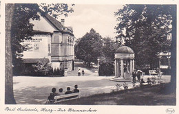 AK Bad Suderode - Harz - Zur Brunnenkur  (57438) - Quedlinburg