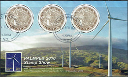 NEW ZEALAND 2010 Palmpex Stamp Show Miniature Sheet U - Usados