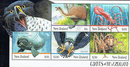 NEW ZEALAND 2009 Wildlife Giants Miniature Sheet U - Gebruikt