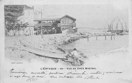 L'ESTAQUE Près Marseille - Vue De Chez Mistral - Précurseur Voyagé 1903 - L'Estaque