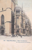 Halle - Hal - Eglise Notre-Dame - Circulé En 1909 - Animée - TBE - Halle