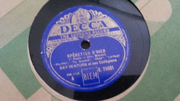 Grand 78T Chanson - Ray Ventura Et Ses Collégiens - 78 Rpm - Gramophone Records