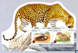 Sri Lanka Stamps 2013, Yala National Park, Leopard, MS 1 Of 3v - Sri Lanka (Ceylan) (1948-...)