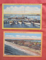 Lot Of  2 Cards-------- Ocean City Maryland >    Ref 5109 - Ocean City