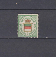 N° 16 TIMBRE HELIGOLAND NEUF* DE 1876       Cote : 250 € - Héligoland