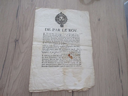 Poligny Jura Croichet Ordre Comparution Delapree Texte Manuscrit Et Autographes Au Dos En L'état - Decrees & Laws