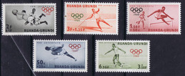 Ruanda-Urundi  Sport 1960 Olympic Games - Otros & Sin Clasificación