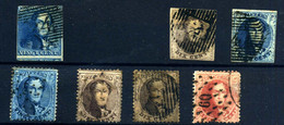 Bélgica Nº 2a, 6/7, 14c, 16c. Año 1849/63 - 1849-1865 Medallones (Otros)