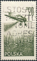 Pologne Aérien 1976. ~ A 57 ( Par 8 ) - Avion  "PZL-106" - Used Stamps