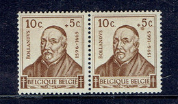 2 Timbres COB 593** Dont Un Avec La Variété "tache Sous Le 5" (cote 17,50 €) - Other & Unclassified