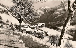 France - BELLEVAUX Alt. 903m. -Vue D'hiver Et Mont Billat (1895 M.) 1964. No Paypal, No Chèque, Merci. - Bellevaux