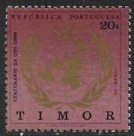 Timor – 1973 World Meteorological Organization Mint Stamp - Timor