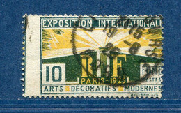 France - Variété - YT N° 210 - Centre Très Décalé - Oblitéré - 1924 à 1925 - Unused Stamps