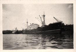 MORBIHAN * Photo * Bateau Cargo Paquebot Commerce Marine Marchande ? Compagnie Société DELMAS VIELJEUX - Koopvaardij