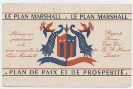 Buvard Plan Marshall - Banque & Assurance