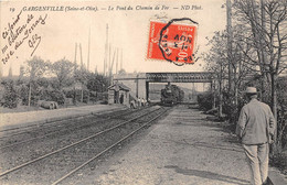 78-GARGENVILLE- LE PONT DU CHEMIN DE FER - Gargenville