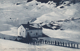 Frontière Franco-Italienne - Le Refuge N° 18 (en Hiver) - Douane