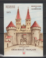 France Carnet Croix Rouge 1971 ** MNH - Red Cross