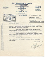 GATTY Automobiles Du Centre Saint Etienne - 1900 – 1949