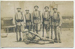 Carte Photo 88 EPINAL 6 Soldats En Tenue 149è Régiment Artillerie 1er Bataillon 1ère ? - Regimente