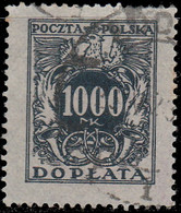 Pologne Taxe 1923. ~ T 49 - 1.000 M. Taxe - Portomarken