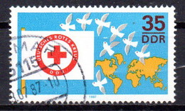 (DDR-BM1) DDR"Kongreß Des Deutschen Roten Kreures Der DDR, Dresden" Mi 3088 Sauber Gestempelt - Used Stamps