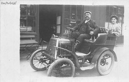 Amboise  Attribué A :       37        Automobile Renault ? Quai  Charles Guinot  N°431  Carte Photo      (voir Scan) - Amboise