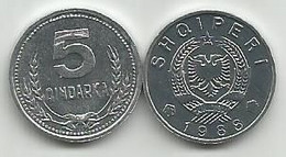 Albania 5 Qindarka 1988. High Grade - Albanien