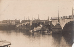 Evènements - Destruction Pont Maudit - Nantes - Carte-Photo - Catastrophes