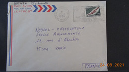 Lettre De 1974 à Destination De Paris - Cartas & Documentos
