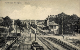 CPA Roetgen Nordrhein Westfalen, Bahnhof - Other & Unclassified