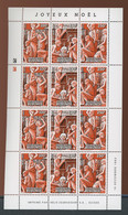 1993. Noël. XtMas  Weihnachten Mini Feuille De 4 Séries 1039/41**  Cote 48,-euros - Unused Stamps