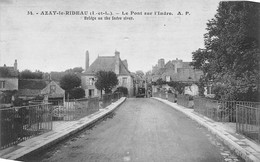 Azay-le-Rideau      37         Le Pont,  Et Entrée Du Bourg  N° A.P.34     (voir Scan) - Azay-le-Rideau