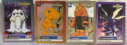Lotto 5 Card Digimon Di Aa.vv.,  1999,  Toei Animation - House, Garden, Kitchen
