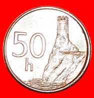 * SMALL SIZE (1996-2008): SLOVAKIA ★ 50 HELLERS 2001! DISCOVERY COIN! LOW START ★ NO RESERVE! - Slovaquie