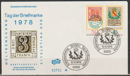 BRD FDC 1978 Nr.980 - 981 Tag Der Briefmarke (d 5457 ) Günstige Versandkosten - 1971-1980