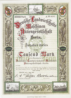 Faksimile / Reprint  -  Deutsche Landwirtschafts-Maschinen Aktiengesellschaft  -  Nachdruck Vom Wertpapier 1920 - Other & Unclassified