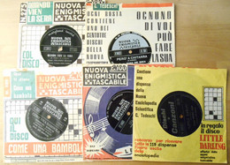 5 Flexi Disc 45 G Nuova Enigmistica Tascabile - Non Classés