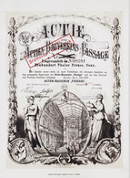 Faksimile / Reprint  -   Actien-Bauverein Passage  -  Nachdruck Vom Wertpapier 1870 - Sonstige & Ohne Zuordnung