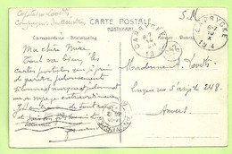 Stempel CAPRYCKE Op 10/10/1914 !!! (Offesief W.O.I) Pas Verzonden Op 14/12/1918!!! Naar ANVERS 16/12/1918 !!!!! (3596) - Zone Non Occupée