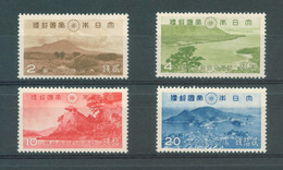 Japan 1939 Daisen And Inland Sea  National Park Stamps Set Of 4 ,Scott# 285-288,OG MNH,VF - Nuovi