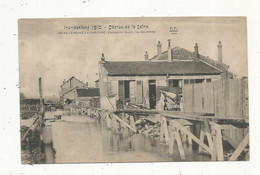 Cp , 92 ,  VILLENEUVE LA GARENNE , Inondations ,1910, Décrue De La Seine ,passage De L'avenir , Les Décombres - Villeneuve La Garenne