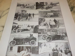 ANCIENNE PUBLICITE VOITURES LA COUPE GORDON BENNETT  1904 - Cars